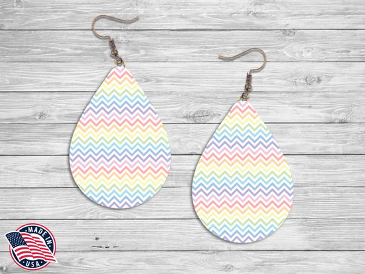 Waves of Color – Multi Earrings
