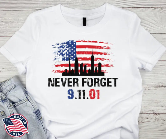 We Will Never Forget - Multi Small / Short Shirt