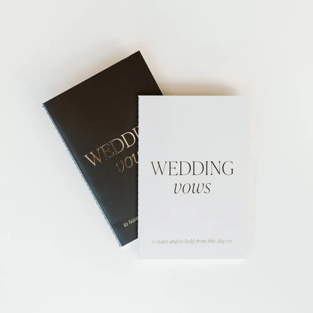 Wedding Vows Journal - Notebooks