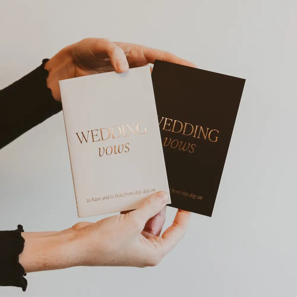 Wedding Vows Journal - Notebooks