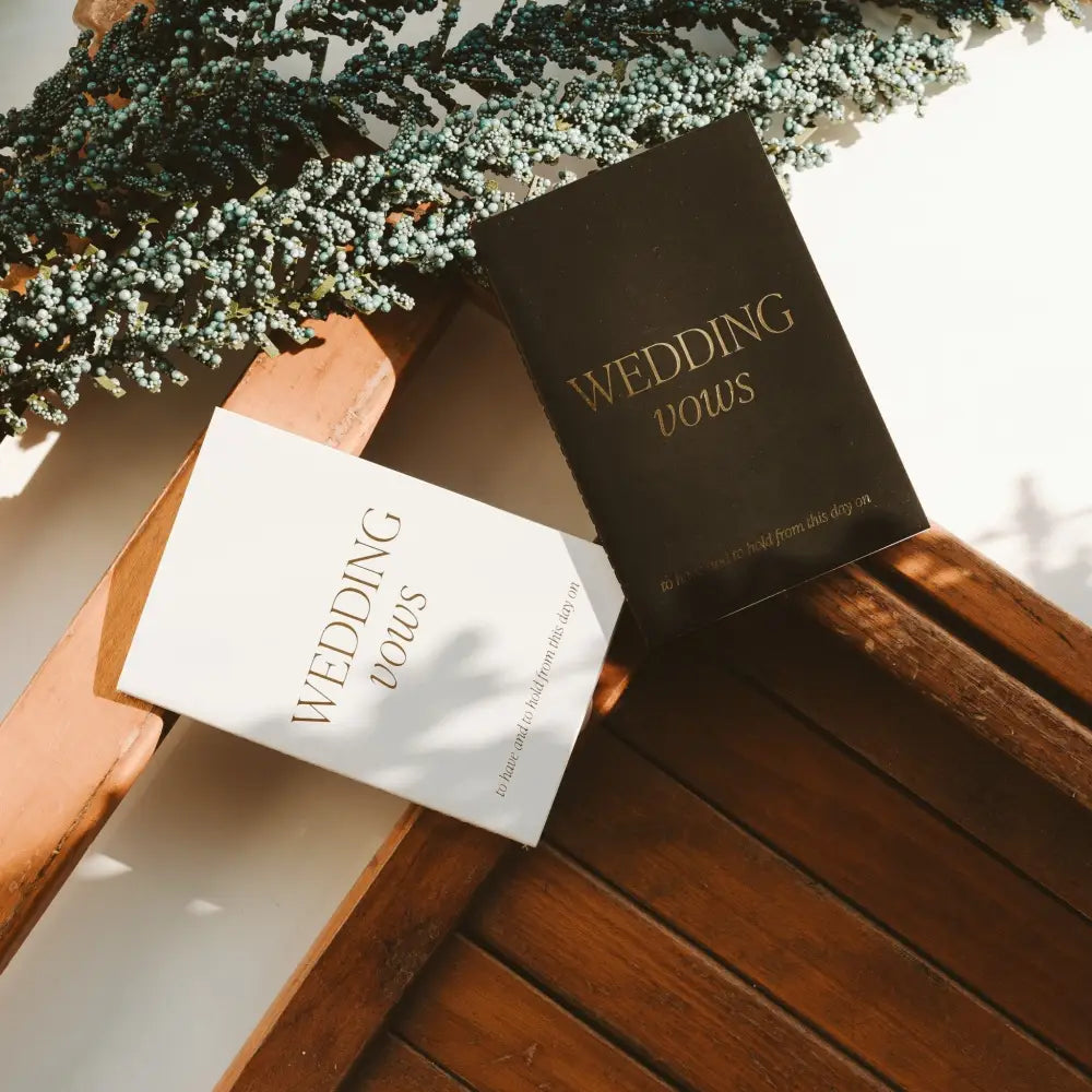 Wedding Vows Journal - Notebooks