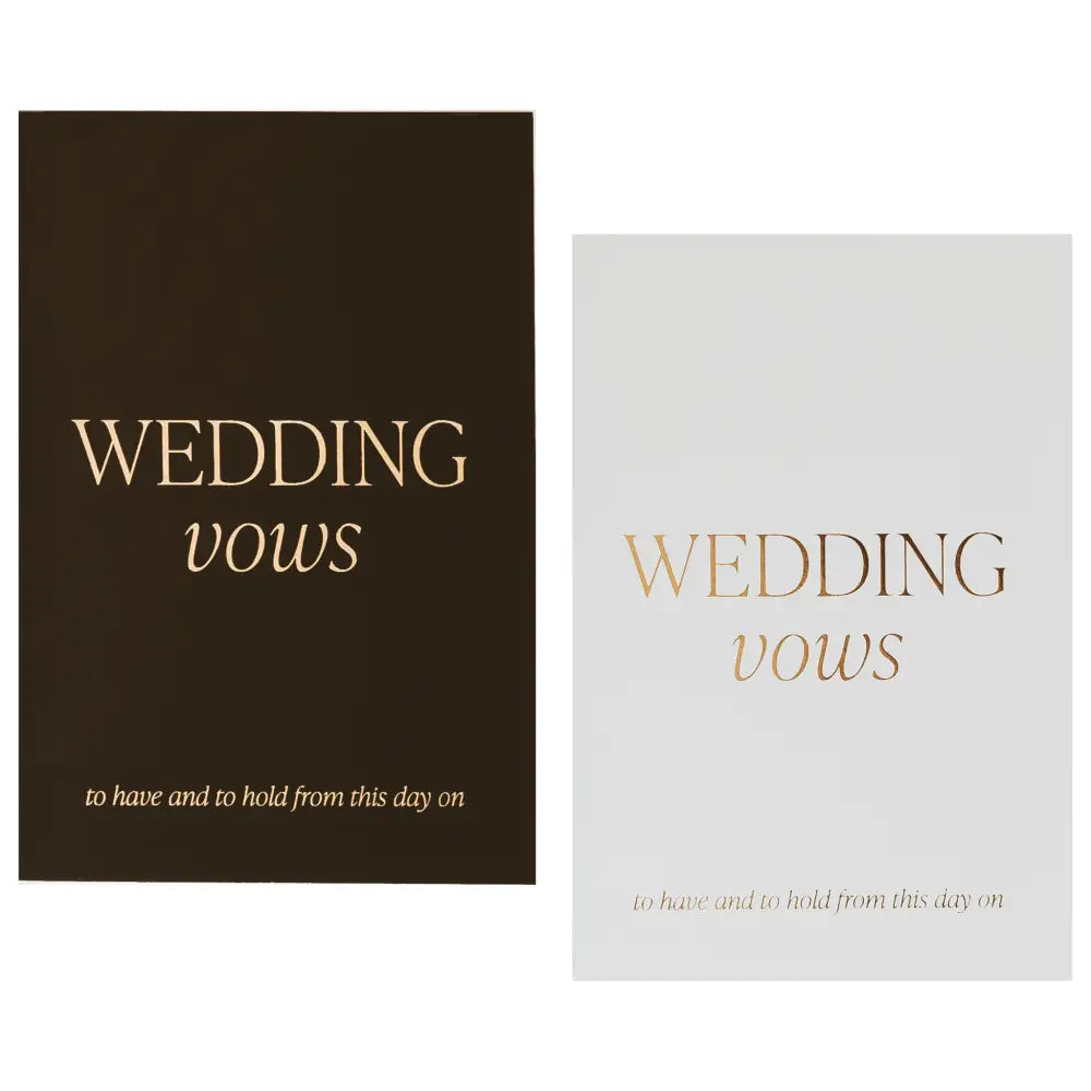 Wedding Vows Journal - Notebooks