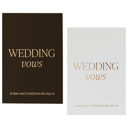 Wedding Vows Journal - Notebooks