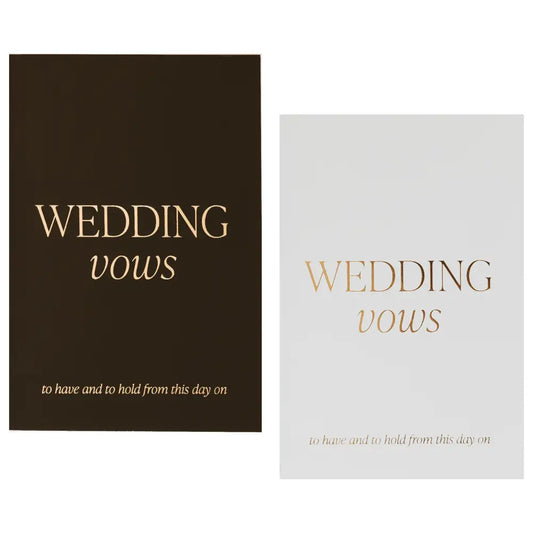Wedding Vows Journal - Notebooks