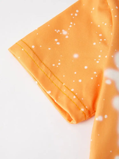 Western Leopard Print Girls Set Outfit