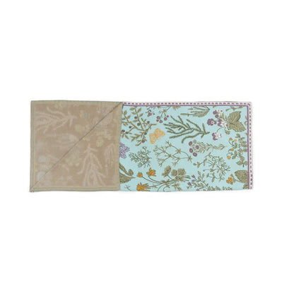 Myra Western Skies Meadow Throw in Mesa Aqua - Mesa Aqua - Home