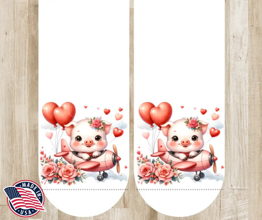 When Pigs Fly – White Socks