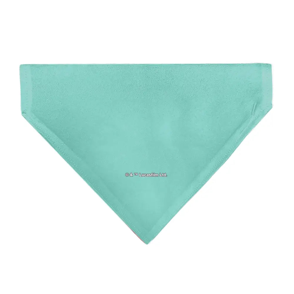 Pet Bandana - Star Wars The Madalorian and Grogu WHERE HE GOES I GO Pose Blue/Black - Pet Bandanas