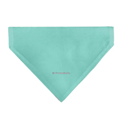 Pet Bandana - Star Wars The Madalorian and Grogu WHERE HE GOES I GO Pose Blue/Black - Pet Bandanas