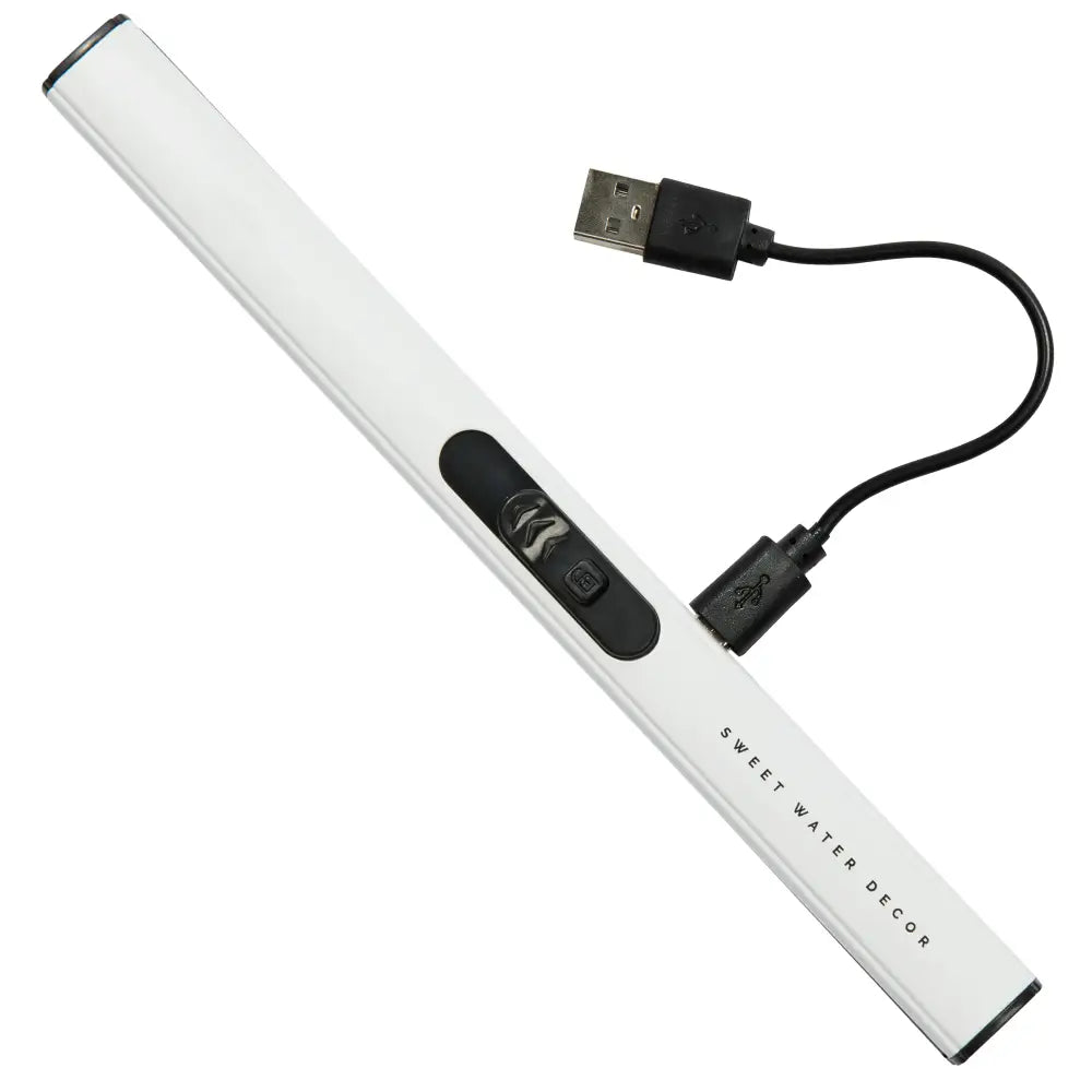 White Electric Lighter - Rechargeable Lighters