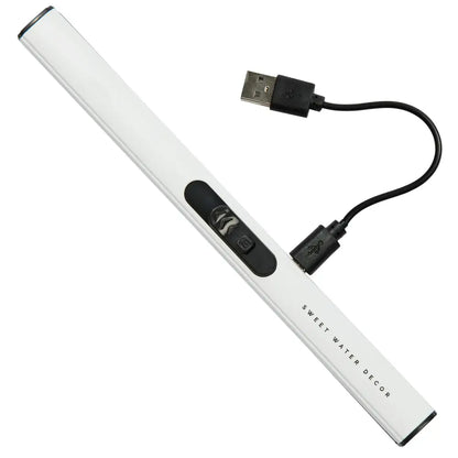 White Electric Lighter - Rechargeable Lighters