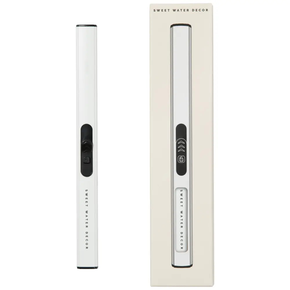 White Electric Lighter - Rechargeable Lighters