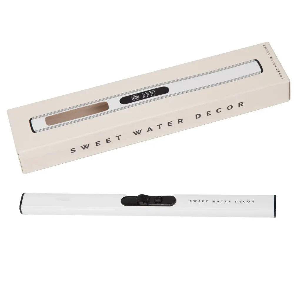White Electric Lighter - Rechargeable Lighters
