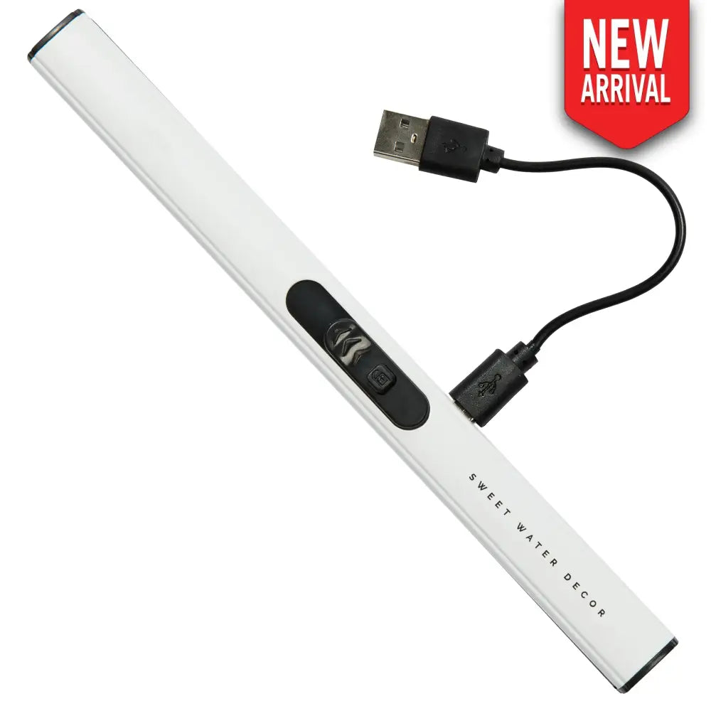 White Electric Lighter - Rechargeable Lighters