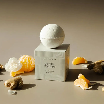 White Tea and Jasmine 4.6 oz Bath Bomb Bath Bomb