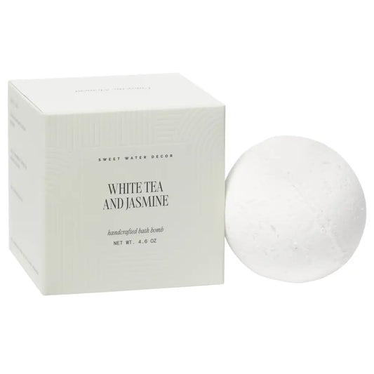 White Tea and Jasmine 4.6 oz Bath Bomb Bath Bomb
