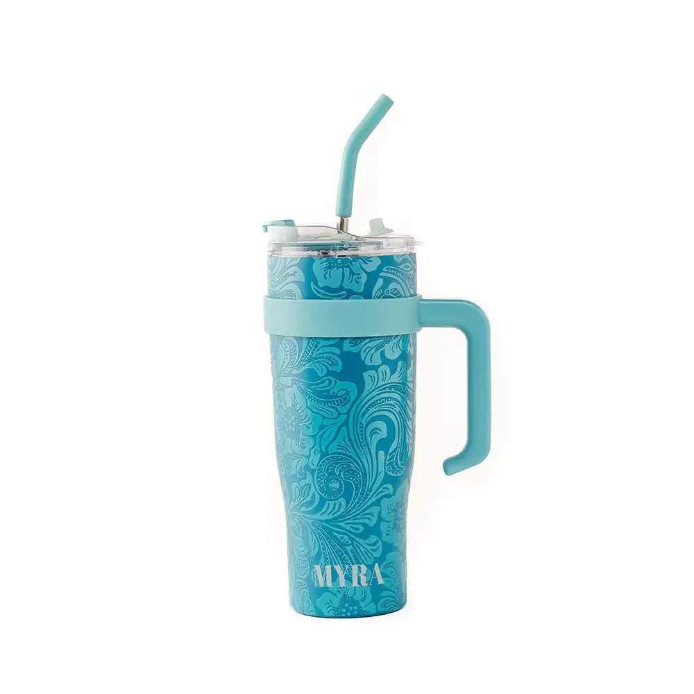 Wide Wyoming Tumbler In Blue - WITHOUT TOOLING - Tumbler