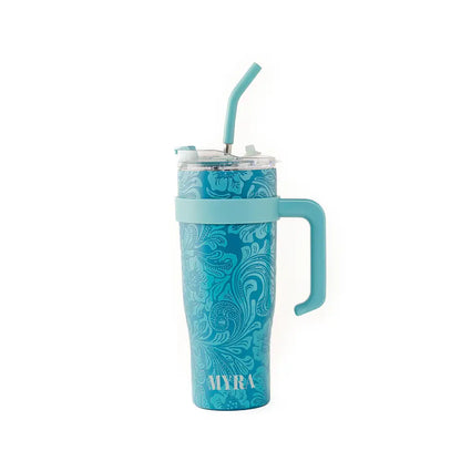 Wide Wyoming Tumbler In Blue - WITHOUT TOOLING - Tumbler