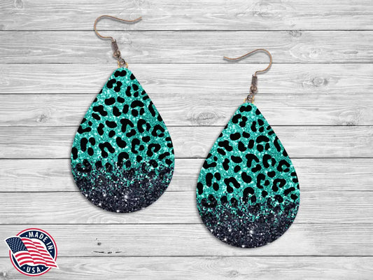 Wild Child – Teal Earrings