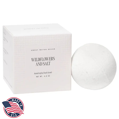 Wildflowers and Salt 4.6 oz Bath Bomb Bath Bomb