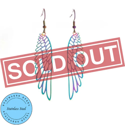 Wings of a Different Color – Multi Earrings