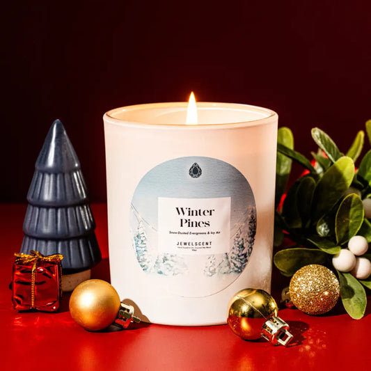 Winter Pines 10oz Mystery Box Jewelry Candle Signature Candle