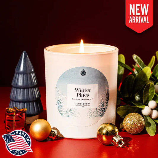 Winter Pines 10oz Mystery Box Jewelry Candle Signature Candle
