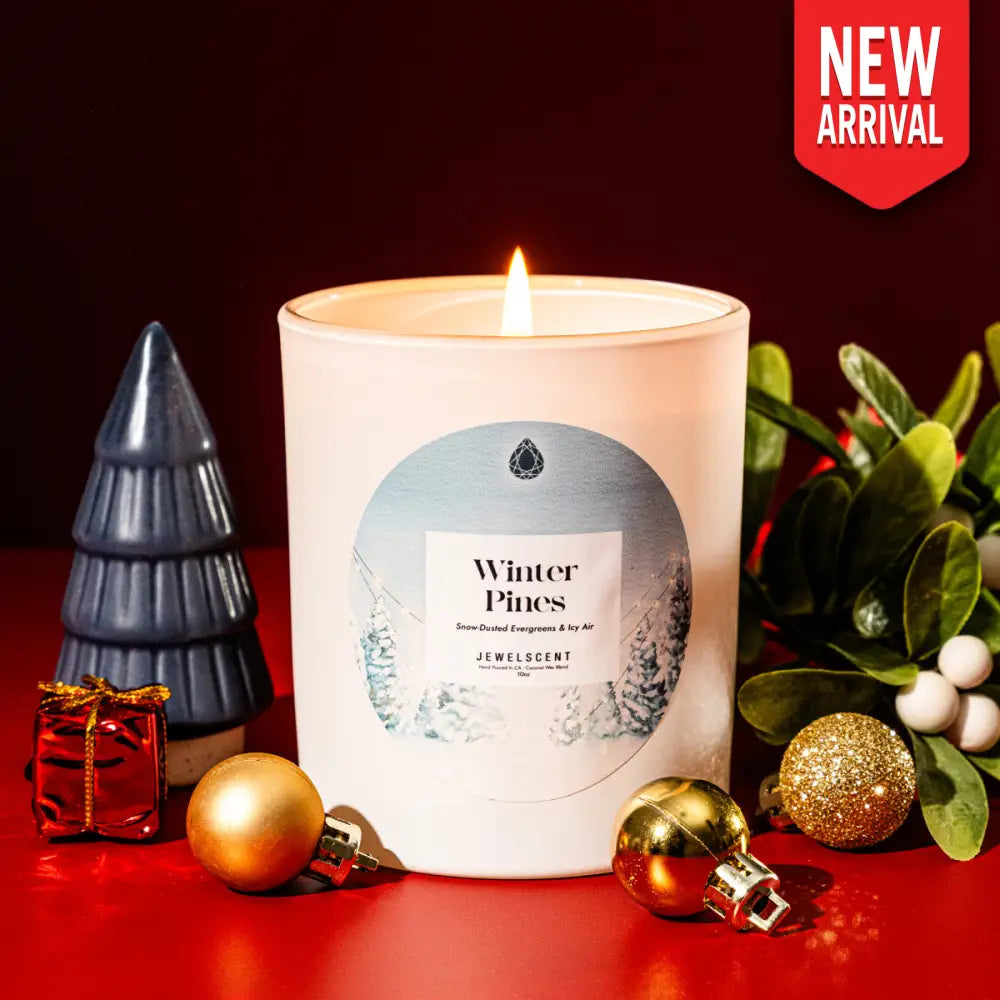 Winter Pines 10oz Mystery Box Jewelry Candle Signature Candle