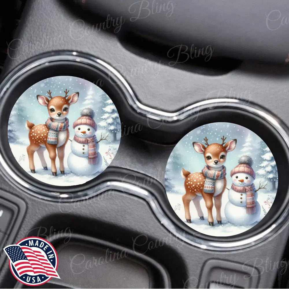 Winter Playmates - Multi Car Coaster