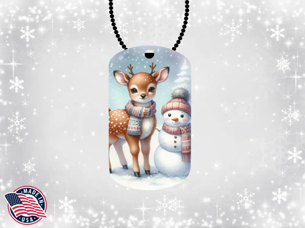 Winter Playmates - Multi Necklace