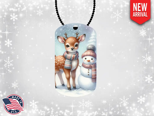 Winter Playmates - Multi Necklace