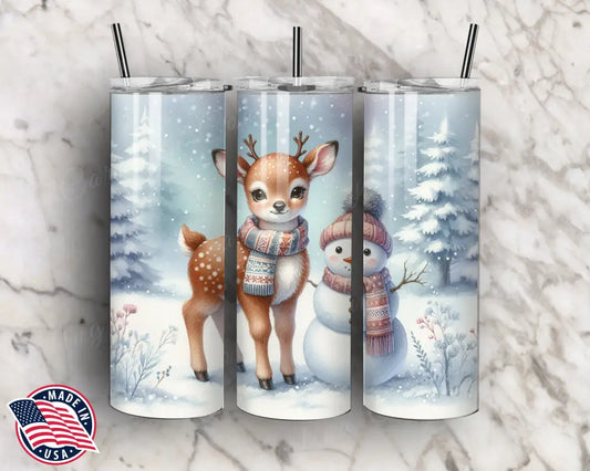 Winter Playmates - Multi Tumbler