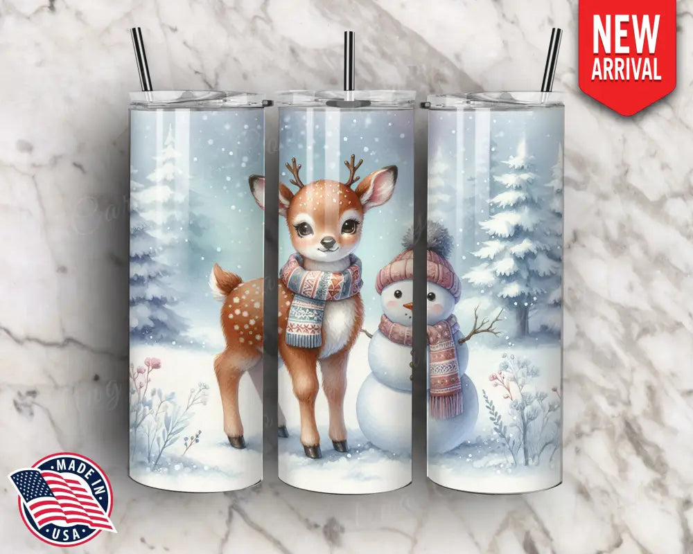 Winter Playmates - Multi Tumbler