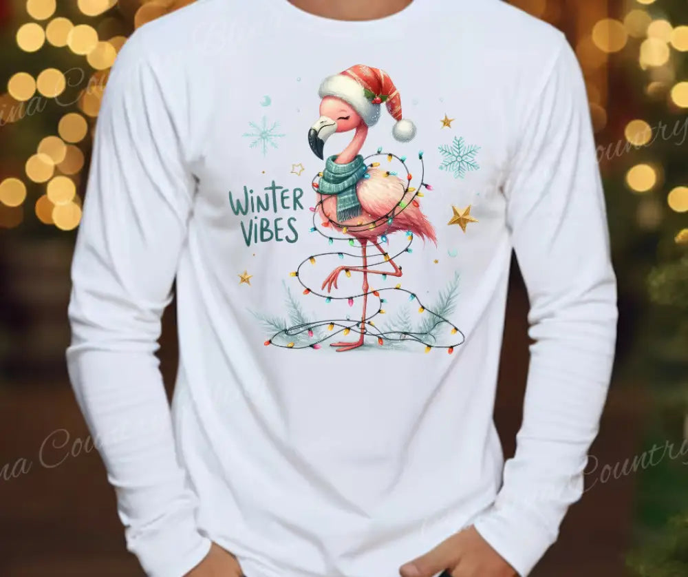 Winter Vibes - Multi Small / Long Shirt