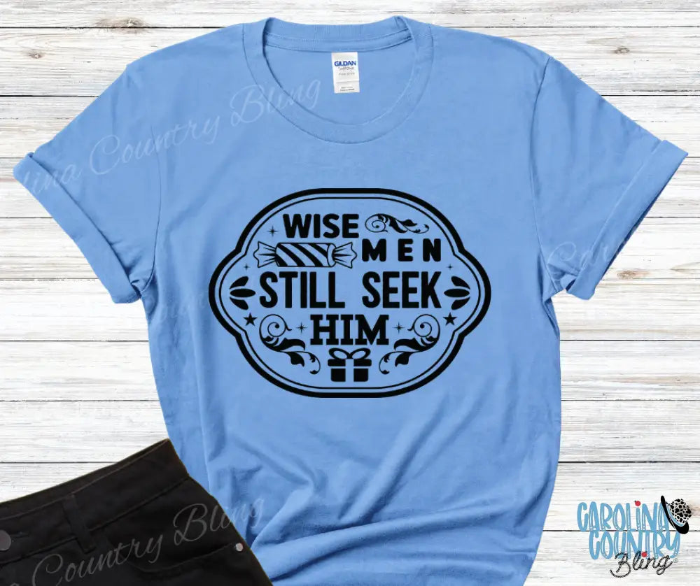 Wise Men Still Seek Him – Multi Small / Blue Shirt