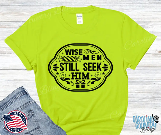 Wise Men Still Seek Him – Multi Small / Green Shirt