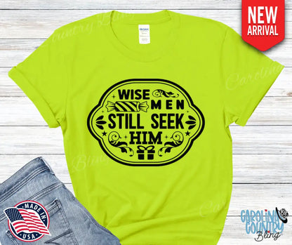 Wise Men Still Seek Him – Multi Small / Green Shirt