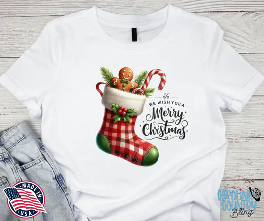 Wish You A Merry Christmas – Multi Small / Short Shirt