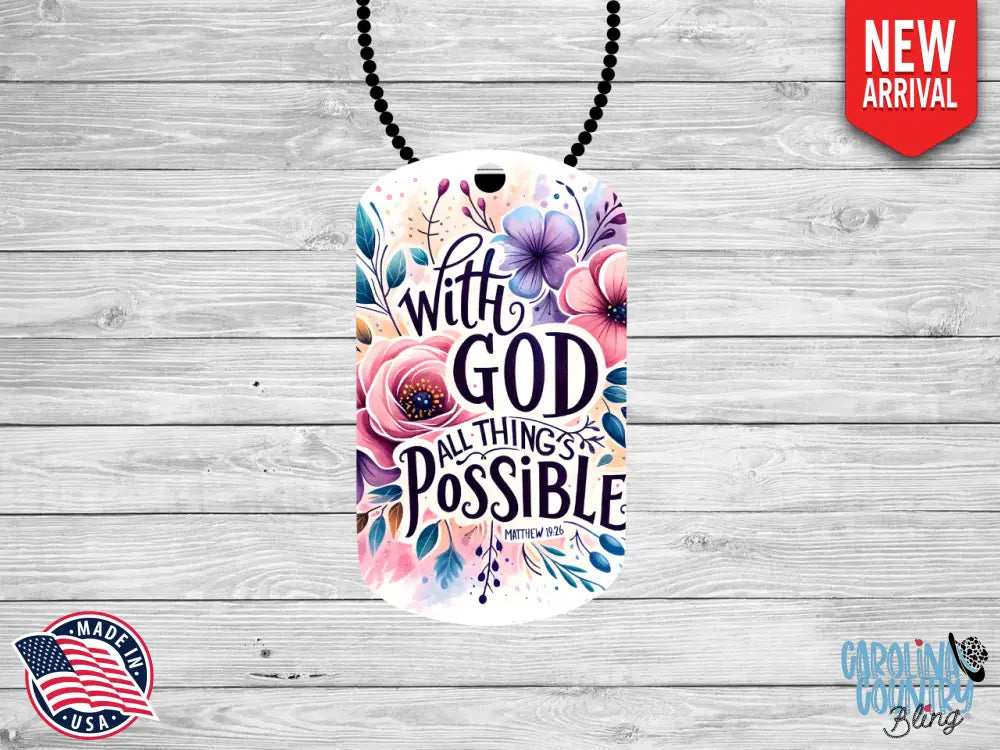 With God – Multi Necklace