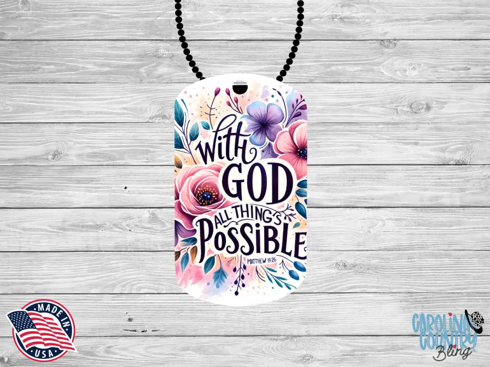 With God – Multi Necklace