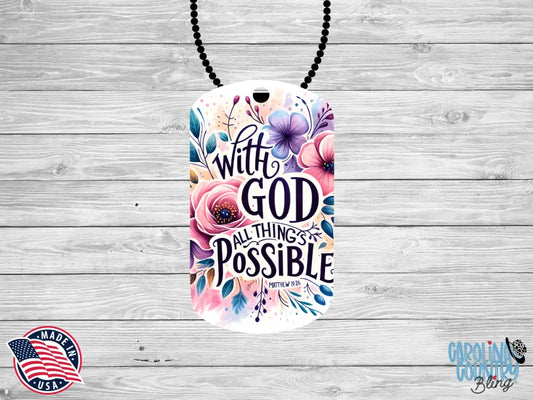 With God – Multi Necklace