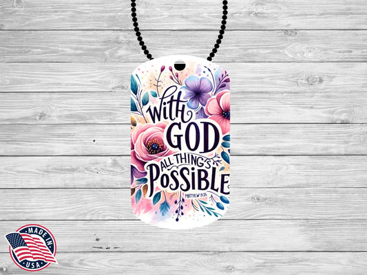 With God – Multi Necklace