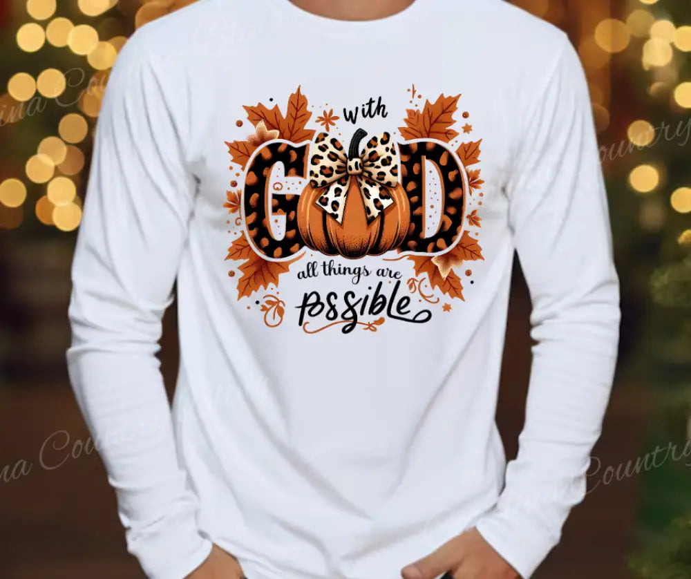 With God - Multi Small / Long Shirt