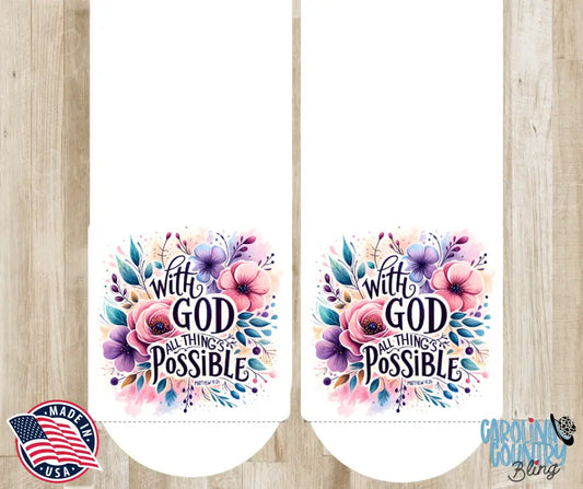 With God – Multi Socks