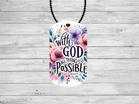 With God – Multi Necklace