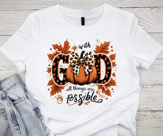 With God - Multi Small / Short Shirt