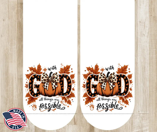 With God - Multi Socks