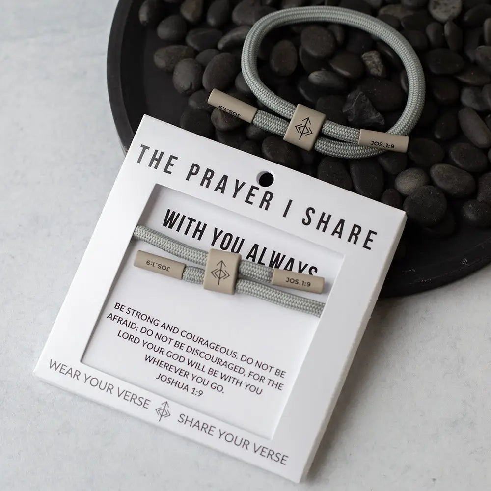 With You Always Joshua 1:9 bracelet