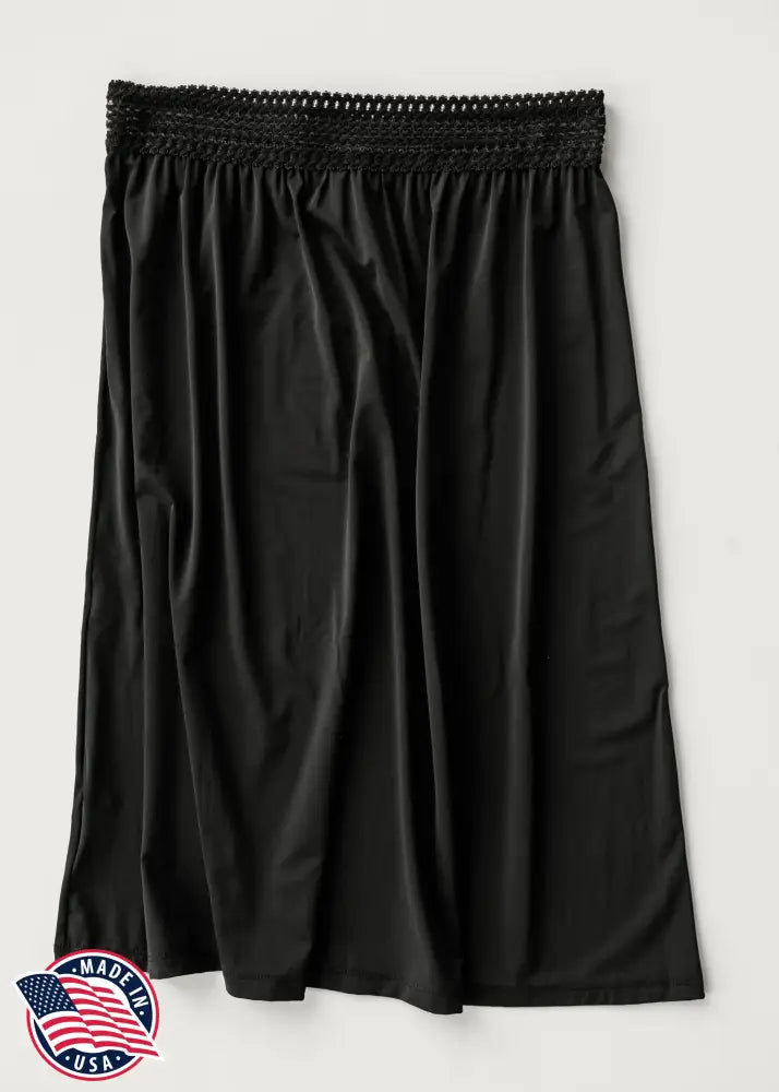Women’s Black Half Slip - IC Layering Essentials
