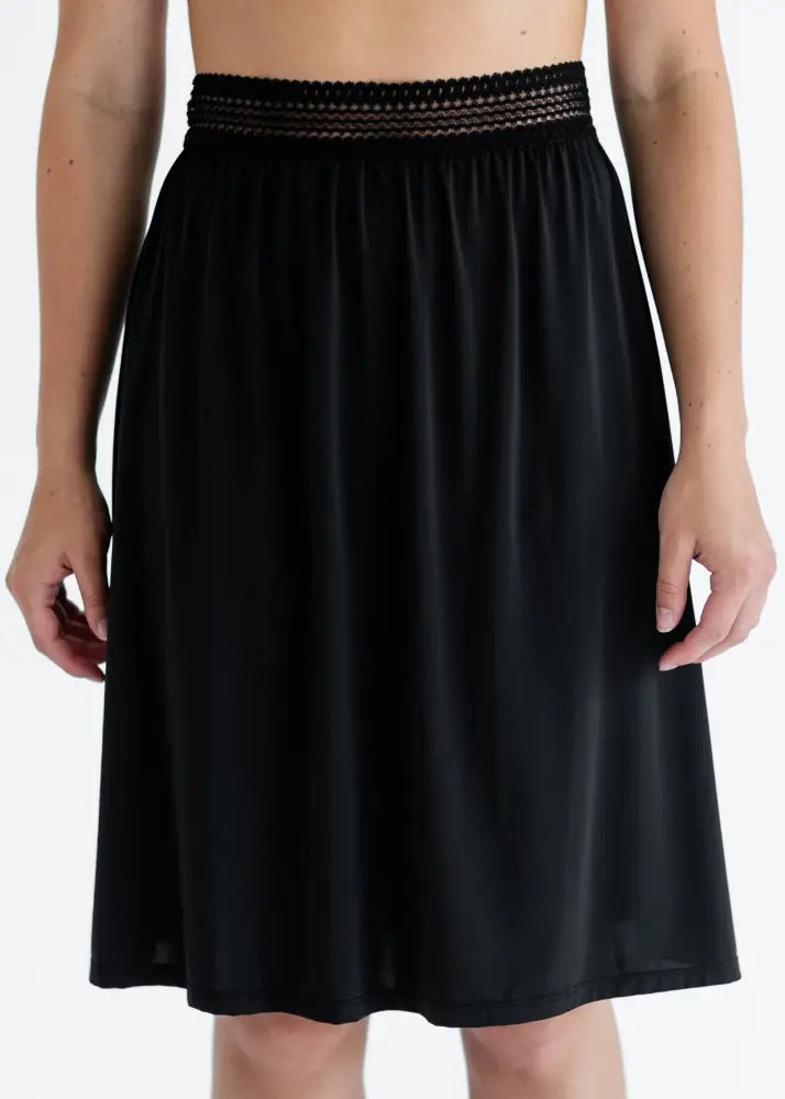 Women’s Black Half Slip - IC Layering Essentials